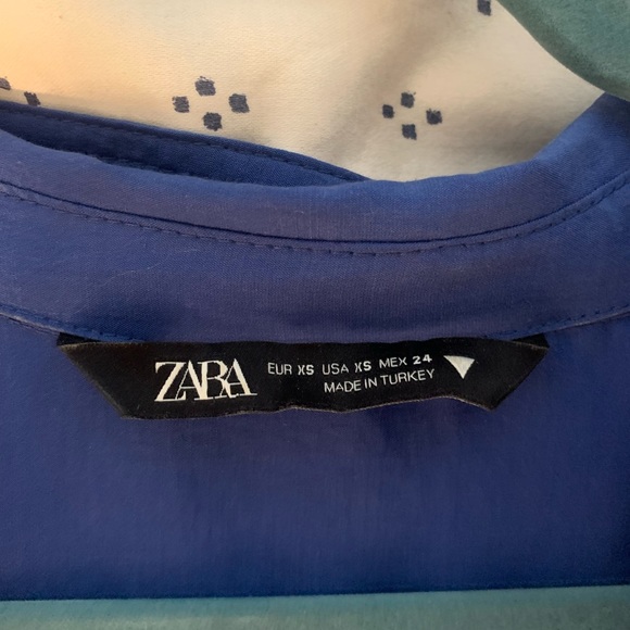 Blue Zara Collared Cross Mini - Picture 5 of 5